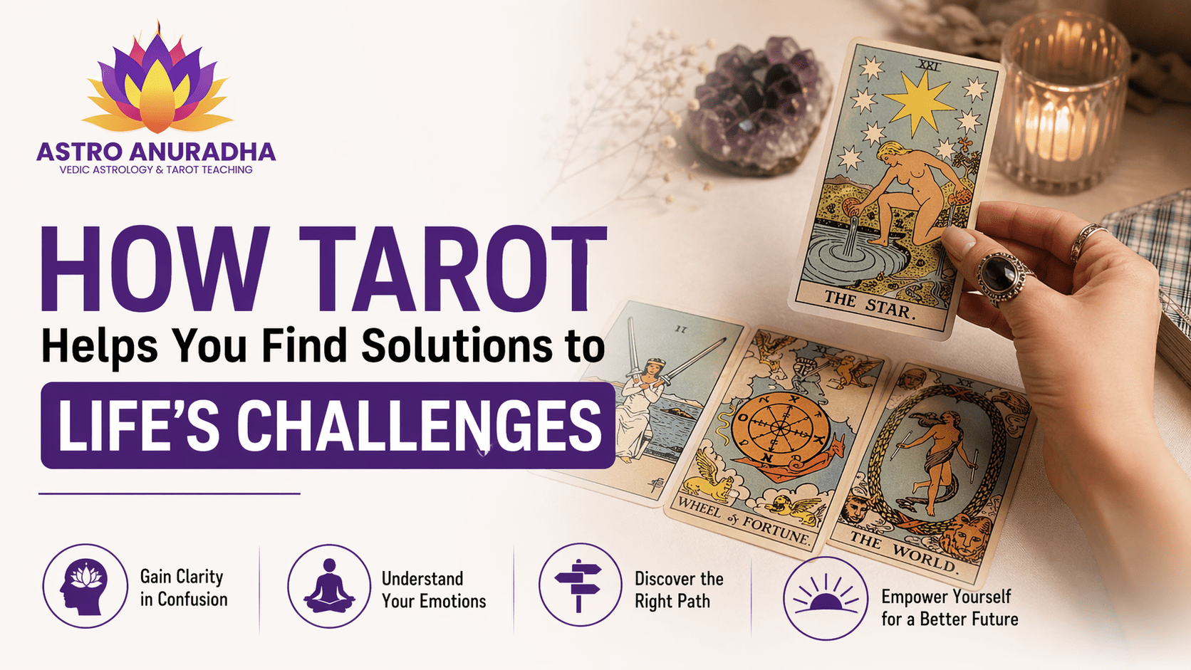 How Tarot Helps You Find Solutions to Life’s Challenges