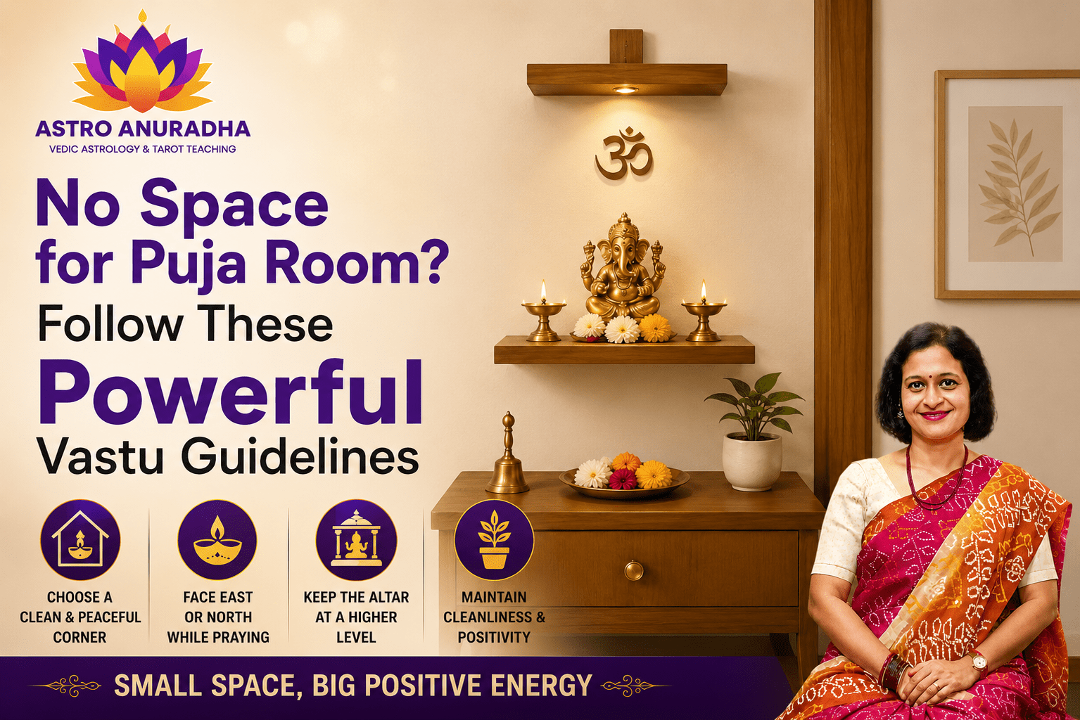 Vastu guidelines for Pooja Room