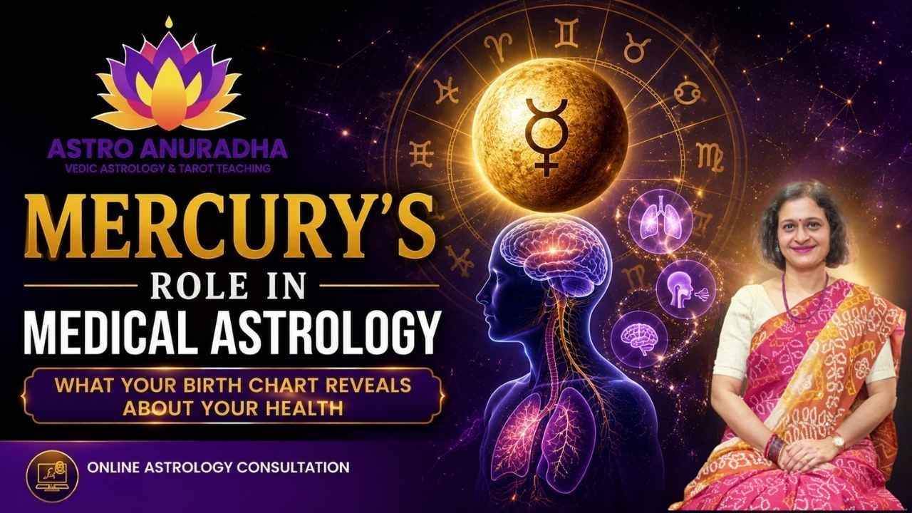 Mercury’s Role in Medical Astrology: What Your Birth Chart Reveals About Your Health