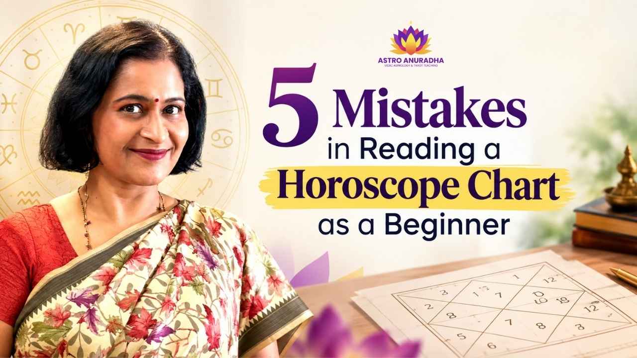 5 Mistakes in Reading a Horoscope Chart as a Beginner